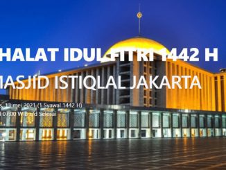 Ilustrasi: Pendaftaran Salat Ied di Masjid Istiqal Jakarta. (KalderaNews.com/Ist)