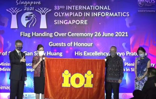 International Olympiad in Informatics (IOI) ke-33 digelar di Singapura. (KalderaNews.com/Dok.IOI)