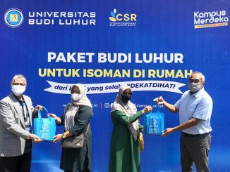 UBL bagikan paket isoman gratis. (KalderaNews.com/Dok.UBL)
