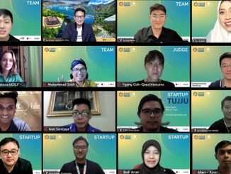 Menteri Pariwisata dan Ekonomi Kreatif, Dr. H. Sandiaga Salahuddin Uno di acara Entrepreneurship World Cup (EWC) Indonesia 2021 pada Jumat, 23 Juli 2021