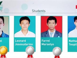 Empat siswa Indonesia yang tergabung dalam Tim Olimpiade Biologi Indonesia sabet prestasi dalam International Biology Olympiad (IBO) Challenge II di Lisbon, Portugal. (KalderaNews.com/Ist.)