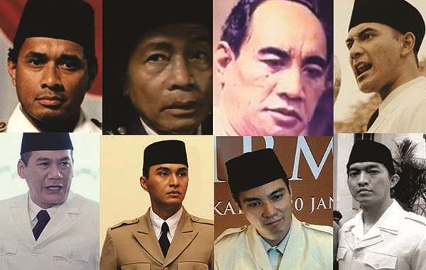 Ilustrasi: Para pemeran Presiden Sukarno dalam film. (KalderaNews.com/repro;y.prayogo)