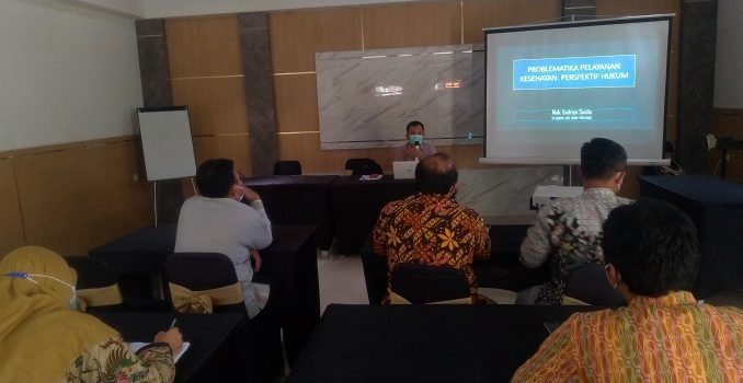 Pembekalan Sengketa Medik bagi Tenaga Kesehatan RS PKU Muhammadiyah Wonosari