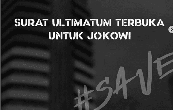 Aliansi BEM SI aliansi BEM SI, Presiden Jokowi
