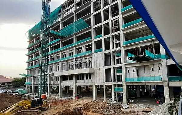 Pembangunan Gedung Tarakanita Rawamangun Jakarta