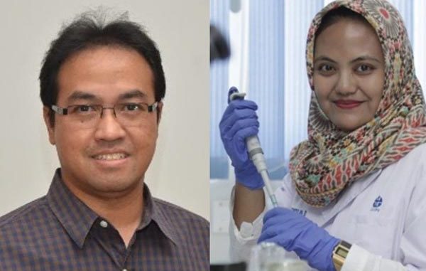 Dr. Ratih Pangestuti dan Dr. R. Tedjo Sasmono. (KalderaNews.com/Dok.BRIN)