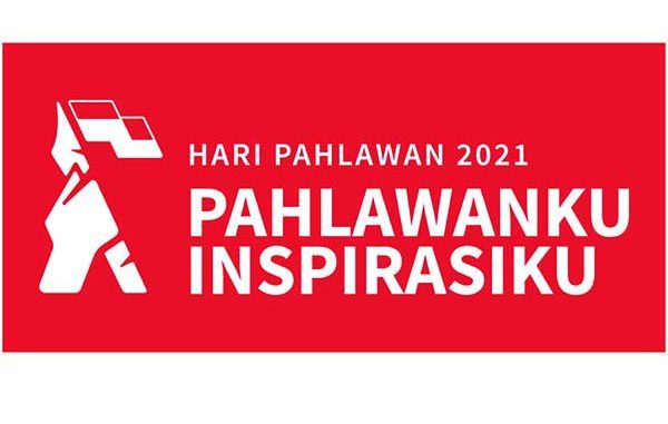 Logo Hari Pahlawan, 10 November 2021. (KalderaNews.com Dok. Kemensos)