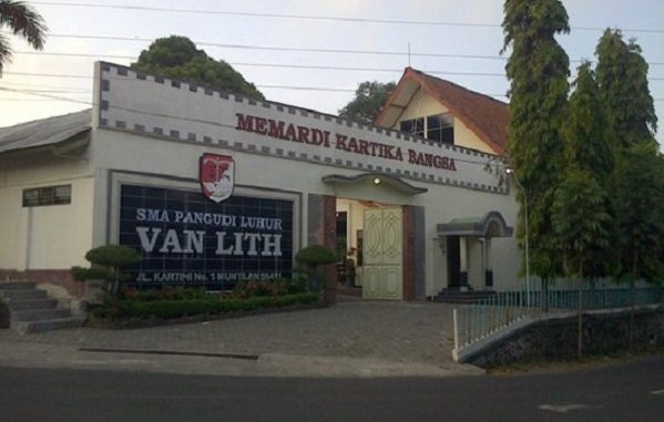 SMA Pangudi Luhur Van Lith di Muntilan, Magelang, Jawa Tengah