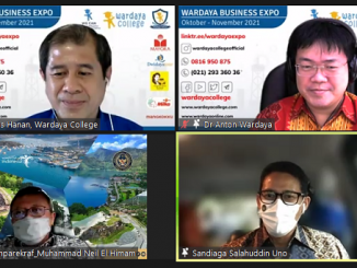 wardaya business expo, sandiaga uno