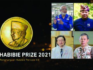 Penerima Habibie Prize 2021. (KalderaNews.com/Ist.)