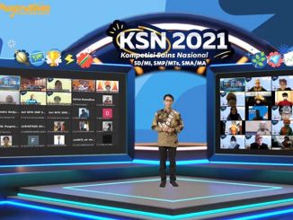 Penutupan Kompetisi Sains Nasional (KSN) tahun 2021. (KalderaNews.com/Dok.Puspresnas)