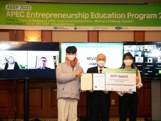 Mahasiswa asal Indonesia di forum internasional APEC Entrepreneurship Education Program (AEEP) 2021
