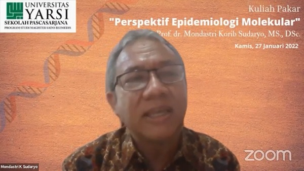 Dekan Fakultas Kesehatan Masyarakat Universitas Indonesia (FKM.UI), Prof. Dr. Mondastri Korib Sudaryo, MS., DSc