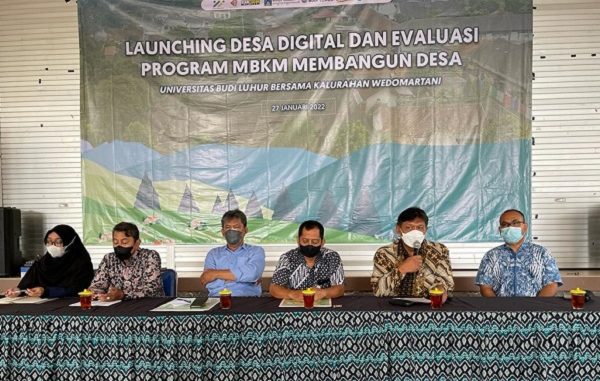 Budi Luhur Luncurkan Desa Girikerto dan Wedomartani Jadi Desa Digital