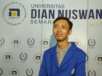 Sultan Gustaf AL Ghozali atau yang dikenal Ghozali Everyday, mahasiswa Udinus. (Dok. Udinus)