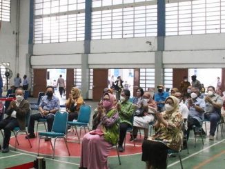 Vaksinasi Booster di Universitas Trisakti