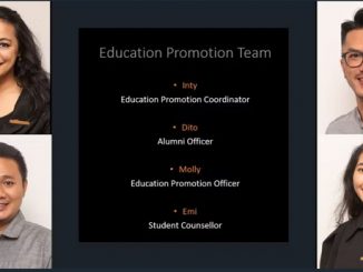 Education Promotion Team Nuffic Neso Indonesia di Virtual Holland Scholarship Days (VHSD) 2022 pada Sabtu, 5 Februari 2022