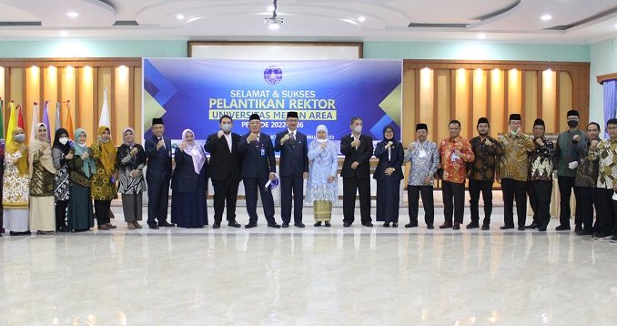 Pelantikan Rektor UMA Periode 2022-2026
