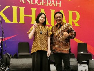 Siswa SMP Tarakanita 2, Angel Anlee (14) memperoleh Anugerah Kihajar 2020 dan 2021