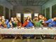 Ilustrasi: Lukisan restorasi The Last Supper karya DaVinci. (Ist.)