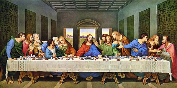 Ilustrasi: Lukisan restorasi The Last Supper karya DaVinci. (Ist.) Ilustrasi: Lukisan restorasi The Last Supper karya DaVinci. (Ist.)