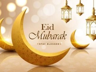 Ucapan Idulfitri. (Ist.)