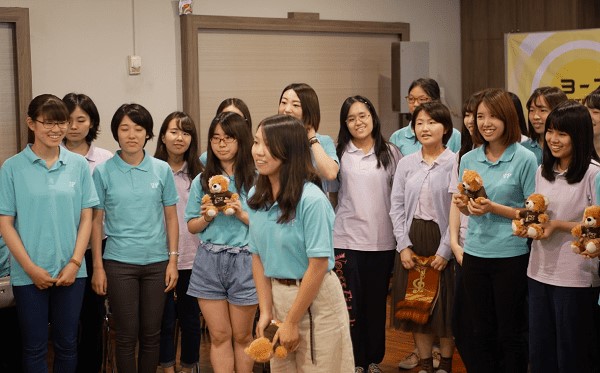 Personil Voces Fidelis dari Jepang jelang Grand Prix PENABUR International Choir Festival (PICF) 2019 di SPK PENABUR Kelapa Gading, Jalan Boulevard Bukit Gading Raya, Blok A5-8, Kelapa Gading Barat, Jakarta Utara, Sabtu, 7 September 2019