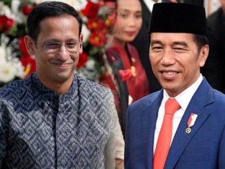 Mendikburistek Nadiem Makarim dan Presiden joko Widodo. (Ist.)