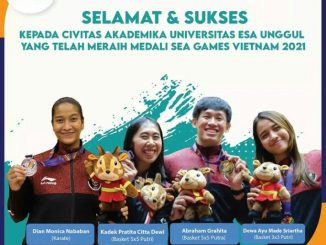 Mahasiswa dan Alumni Universitas Esa Unggul Raih Medali Sea Games 2021 (Dok. Instagram UEU)