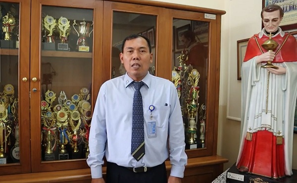 Kepala Sekolah SD Tarakanita Citra Raya, Andreas Wiratna, S.Pd