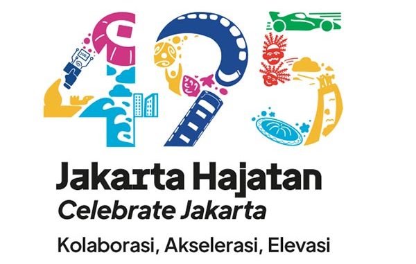 Logo HUT Kota Jakarta 2022. (Dok.Pemprov.Jakarta)