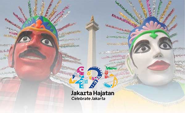 Ondel-Ondel di Monas Jakarta. (Ist.) Ondel-Ondel di Monas Jakarta. (Ist.)