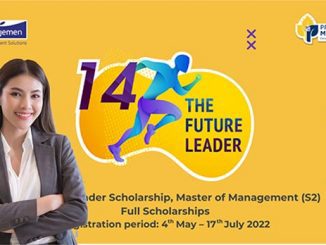 The Future Leader Scholarship PPM School of Management. (repro.Dok.PPM)