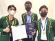 Tiga mahasiswa Kalbis Institute meraih prestasi di ajang World Young Inventors Exhibition (WYIE) 2022 (Dok.Kalbis Institute)