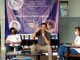 Narasumber Talkshow Hari Puncak Pekan Kesehatan, "Gaya Hidup Sehat Setelah Pandemi": Dr. Carmelita, Dr. Jenly Junaidy, dan Stephanus.