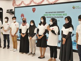 Mahasiswa wakil Indonesia di Seeds for the Future 2022. (Dok.Kemendikbudristek)