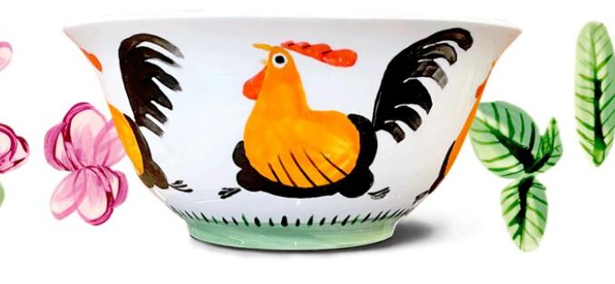 Doodle Mangkuk Ayam Jago, muncul di laman pencarian Google (Ist)