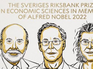 Mantan Kepala Federal Reserve Ben Bernanke bersama dengan Douglas Diamond dan Philip Dybvig memenangkan Hadiah Nobel Ekonomi 2022