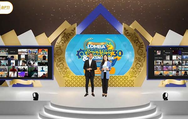 Penutup Lomba Kompetensi Siswa Nasional Jenjang SMK (LKSN-SMK) 2022. (Dok.Puspresnas)