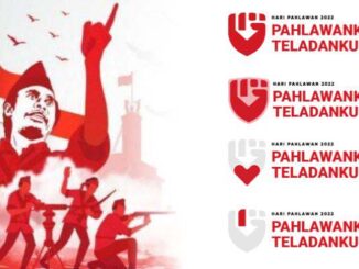 Makna logo peringatan Hari Pahlawan 2022. (Ist.)