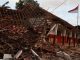 Sebuah sekolah rusak berat akibat gempa di Cianjur. (detik.com)