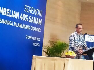 Presiden Direktur Nusantara Infrastruktur M. Ramdhani Basri