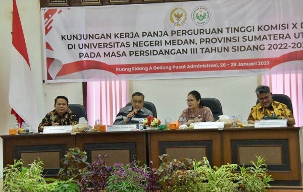 Kunker DPR RI Kunjungan kerja Panja Perguruan Tinggi Komisi X Dewan Perwakilan Rakyat Republik Indonesia (DPR-RI) ke SUmatera Utara