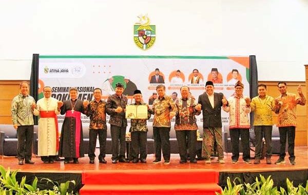 Tokoh agama dan kepercayaan hasilkan Deklarasi Atma Jaya. (Ist.) Tokoh agama dan kepercayaan hasilkan Deklarasi Atma Jaya. (Ist.)