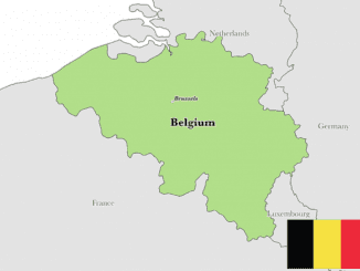 Letak negara Belgia