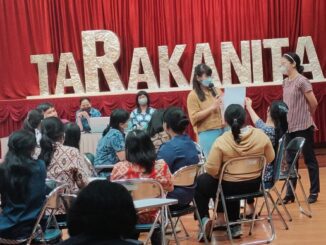 Hari Studi Guru (HSG) para guru SD Tarakanita wilayah Jakarta di Auditorium SMA Tarakanita 1 Puloraya pada Sabtu, 11 Februari 2023