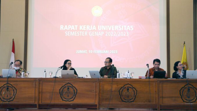 RKU USD Rapat Kerja Universitas Sanata Dharma (USD) pada Sabtu, 11 Februari 2023