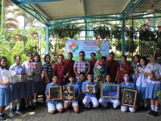 Sekolah Santo Antonius Jakarta melakukan soft-launching Bank Sampah Locoresa bersamaan dengan perayaan Hari Peduli Sampah Nasional pada Selasa, 21 Februari 2023