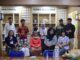 Mahasiswa Unas yang akan berangkat Ke Jepang foto bersama Dosen Sastra Jepang