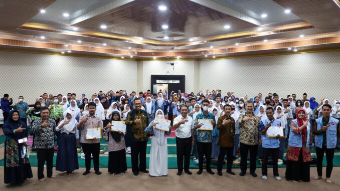 Disdik Banten Focus Group Discussion dan Launching Generasi Pelajar Antikorupsi bertema "Membangun kesadaran dan Partisipasi Pelajar dalam Pencegahan Korupsi di Provinsi Banten" di Aula Lantai 3 Inspektorat Provinsi Banten, KP3B Curug, Kota Serang, Kamis pada 2 Maret 2023